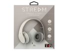 T'nB STREAM Kopfhörer, mit Kabel, weis, faltbar, 20-20000 HZ, 3.5mm Jack