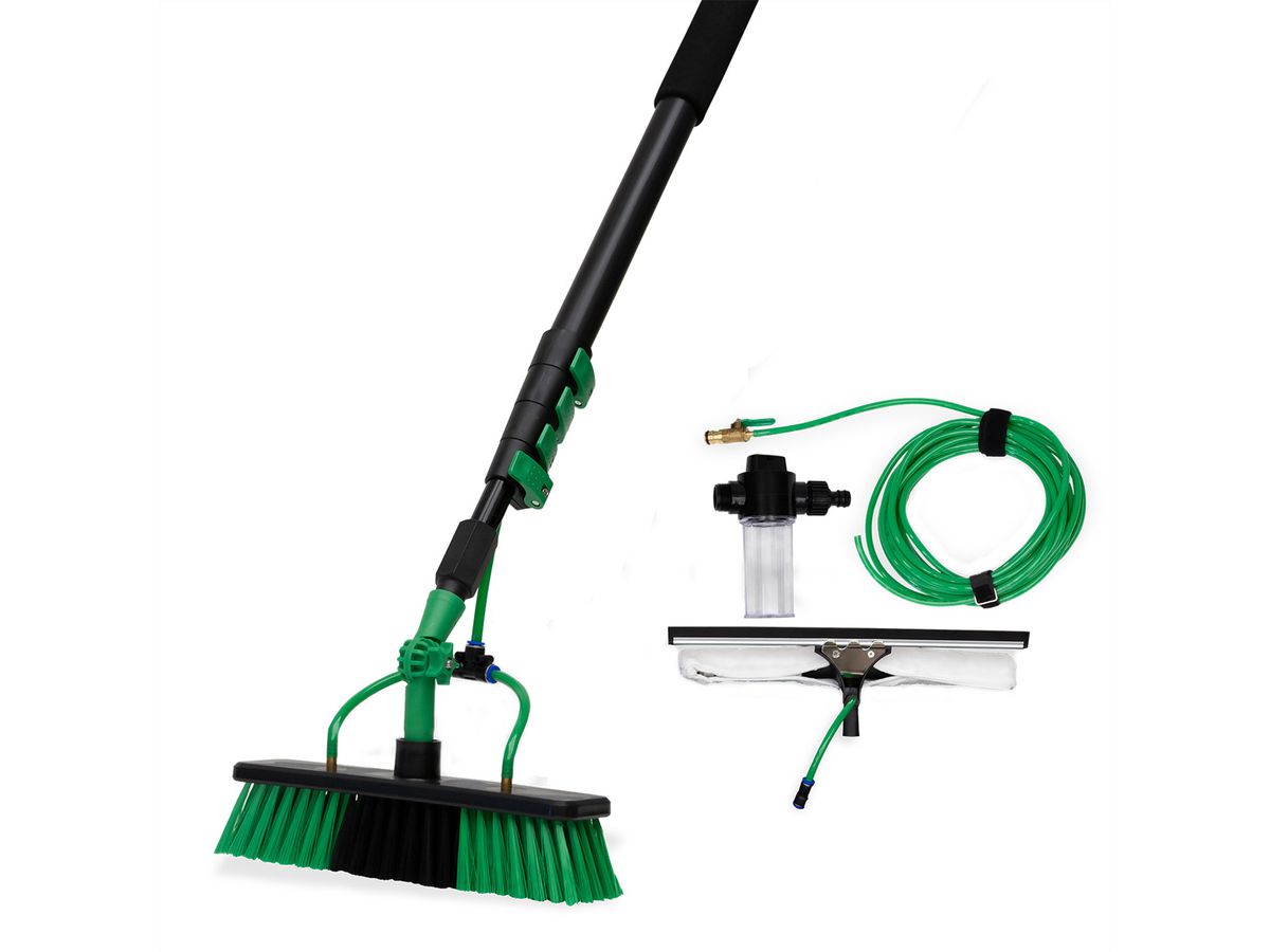 Hammersmith AquaClean Deluxe Teleskop-Wasserbesen    , Multifunktionales Reinigungsgerät mit Teleskopstiel (bis ca. 3,6 m)
