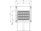 Étagère Eurorack SCHROFF, télescopique, pour cadre universel, 600W 700D