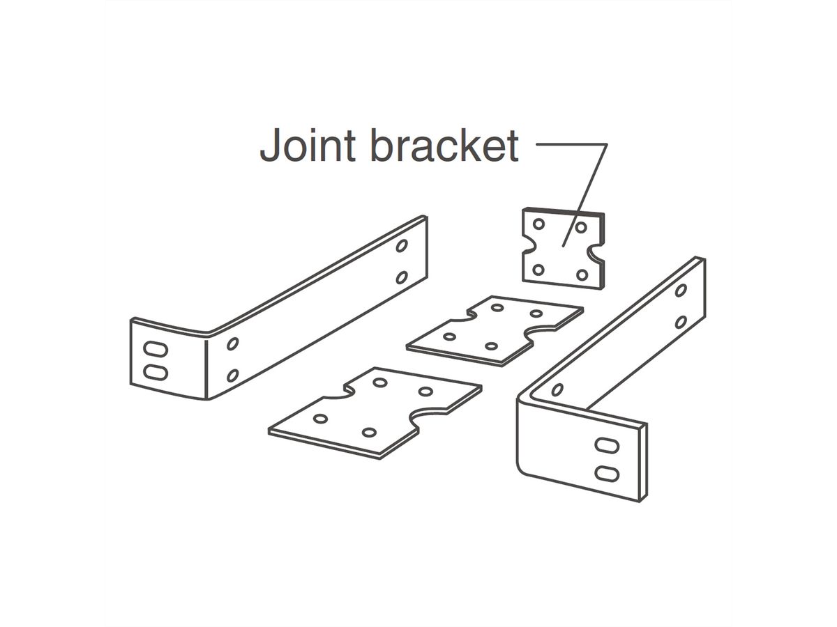 i-PRO WV-Q204/2S Bracket, Rack Mount Bracket