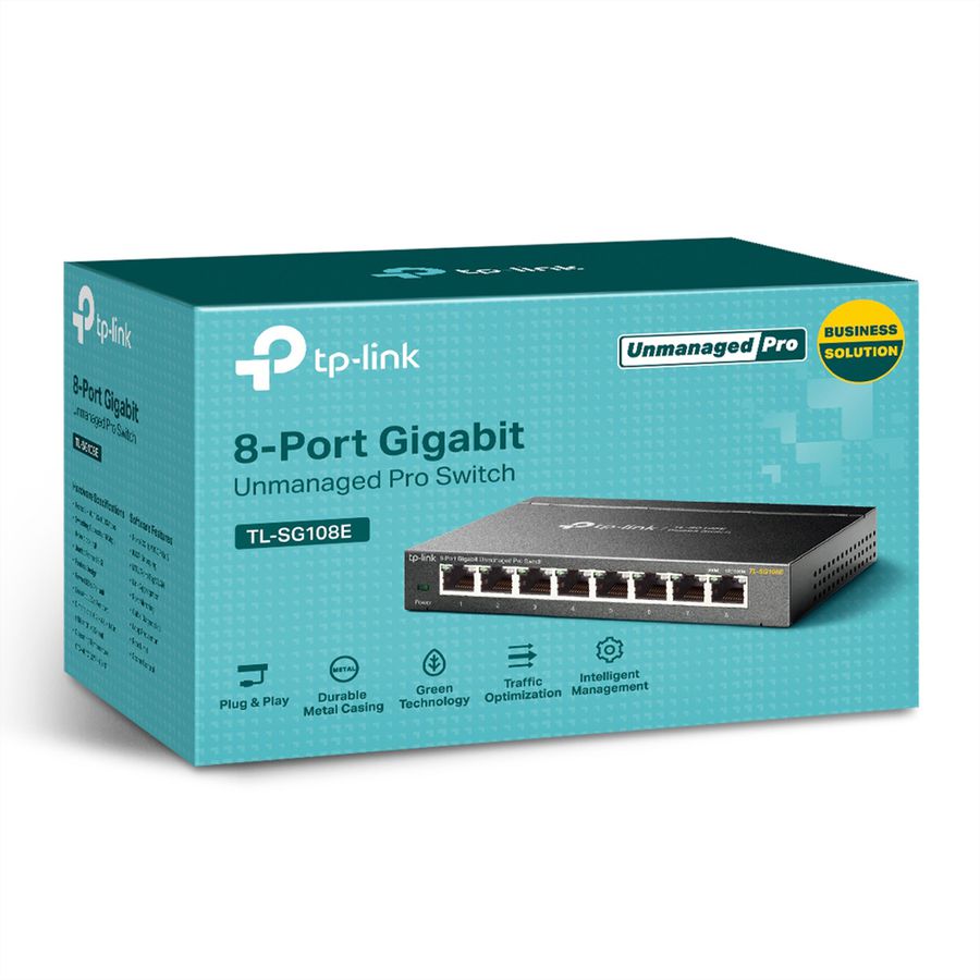 TP-Link TL-SG108E Omada Switch 8 Port