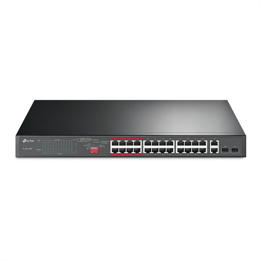 TP-Link TL-SL1226P Switch PoE+ 24+2 Port