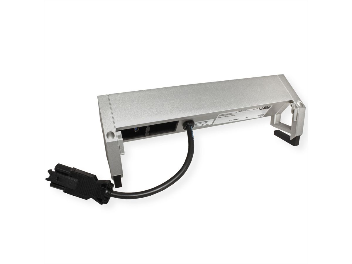 BACHMANN DESK2 3x contact de protection, 2x CAT6, 1x HDMI, 1x USB 3.0