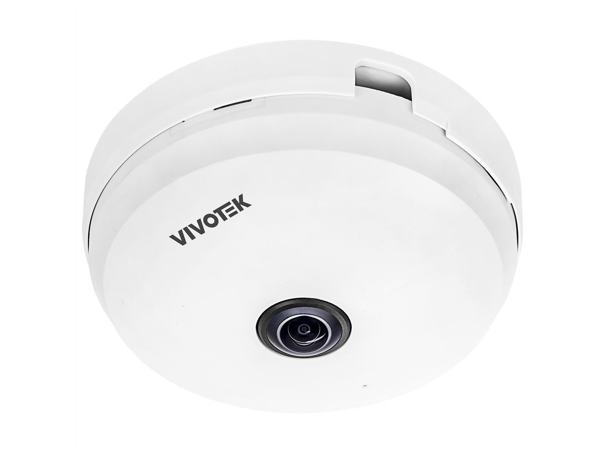 Vivotek FE9180-H-v2 Caméra Fisheye Indoor 5 MP, 180°/360°