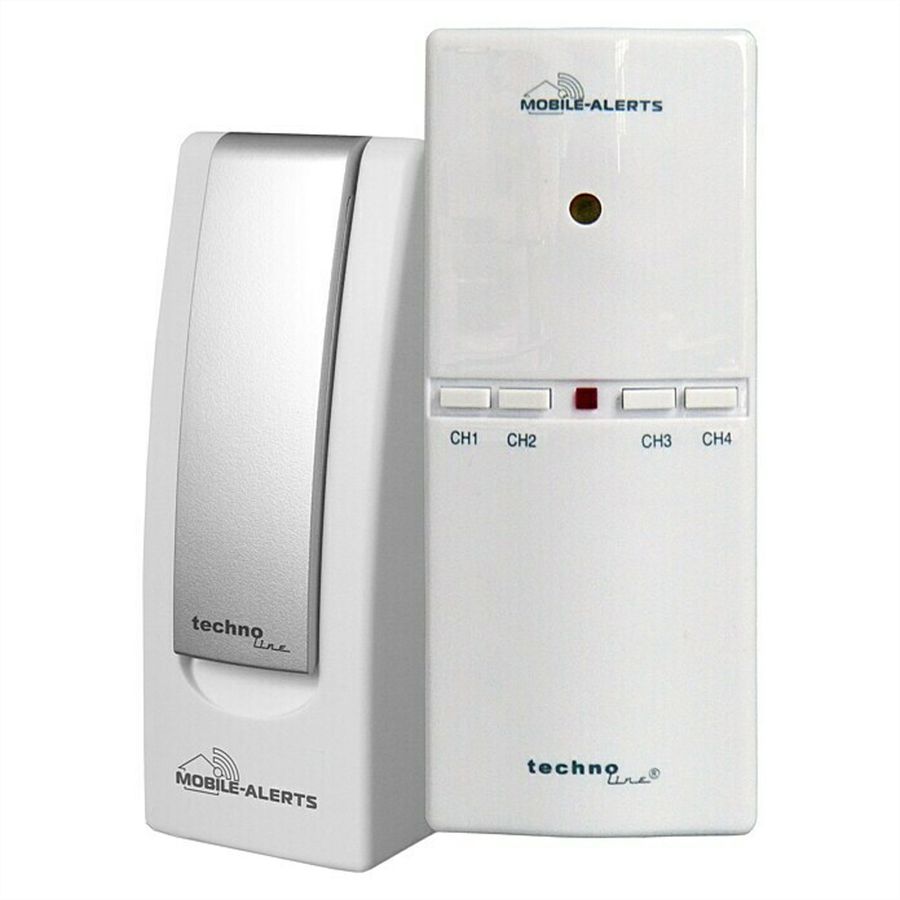 Technoline Mobile Alerts MA 10086 Set Gateway station de base incl. détecteur de signal