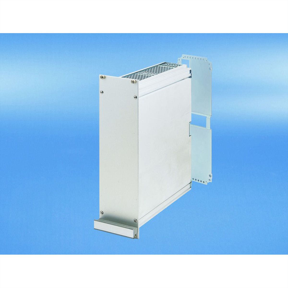 SCHROFF Kassetten PRO 6 HE-Bausätze, Frontplatte ungeschirmt - KAS S1 FS 6HE 8TE 227T