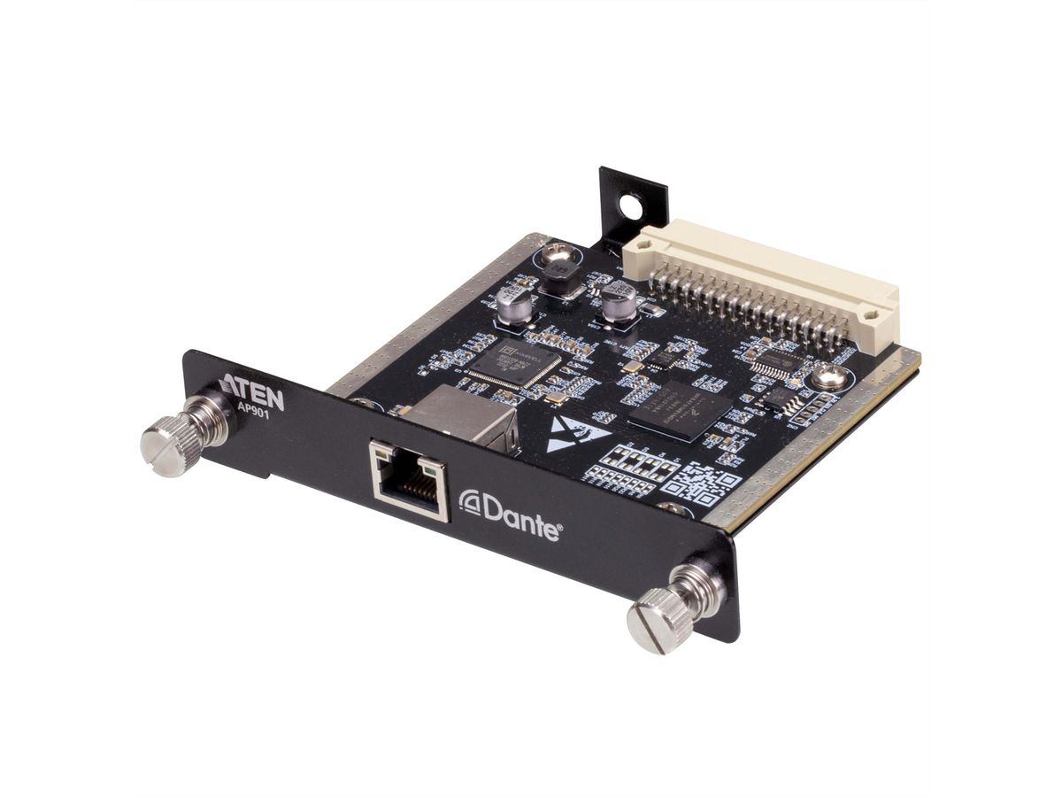 ATEN AP901 Carte d'extension Dante 2-CH pour la série AP