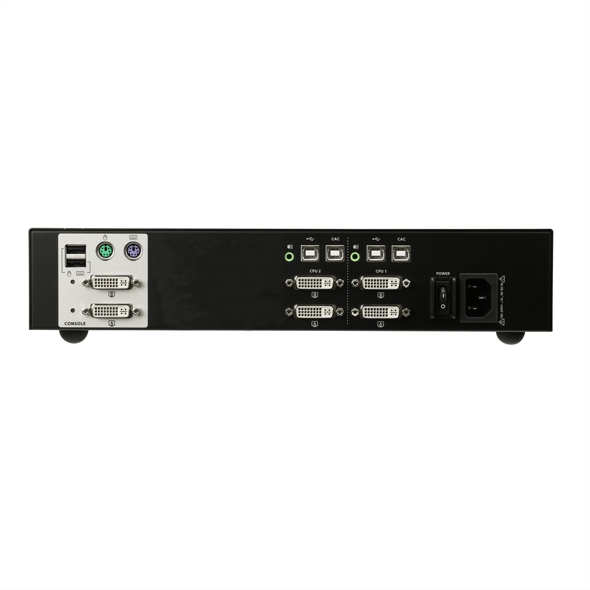 CS1142D Commutateur KVM sécurisé deux affichages DVI USB à 2 ports