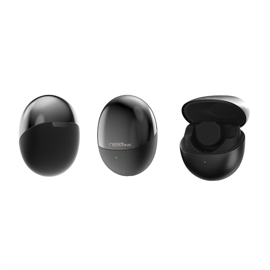 MYnextRING Smart Ring Schwarz matt, Grösse 9