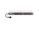 BACHMANN BN0500 PDU 19" 1U 12xC13, mesure du courant, 2P+T