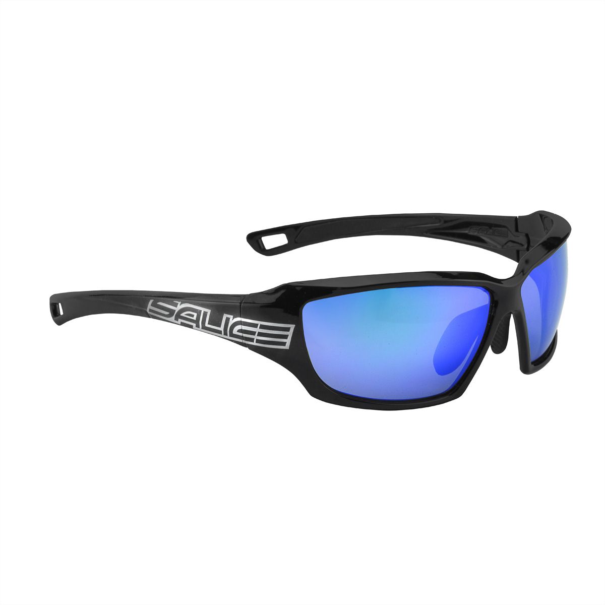 Salice Occhiali Lunettes de sports 003RW, Black / RW Blue