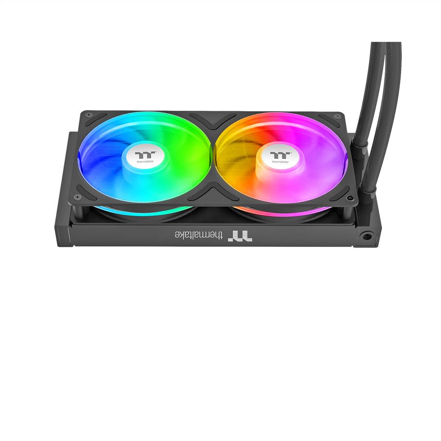 Thermaltake TH240 V3 ARGB Sync AIO CPU-Wasserkühlung, Schwarz