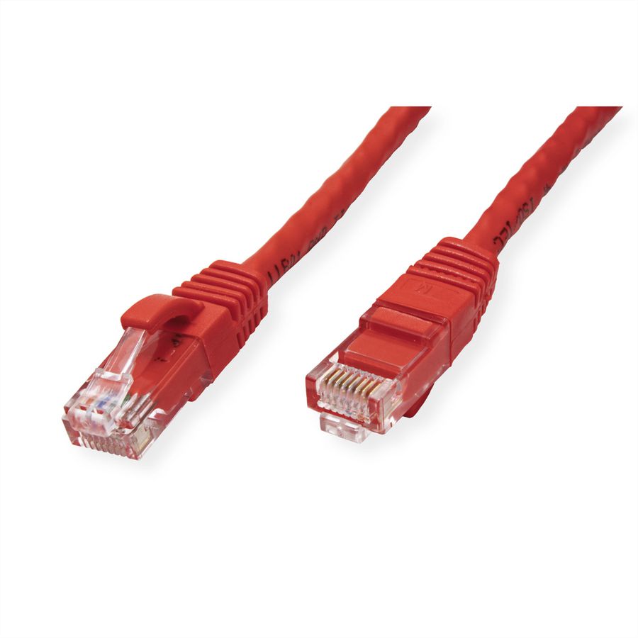 VALUE Patchkabel Cat.6A (Class EA) UTP, rot, 0,3 m
