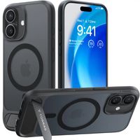 Torras Pstand Spin Schutzhülle, iPhone 17, MagSafe, schwarz