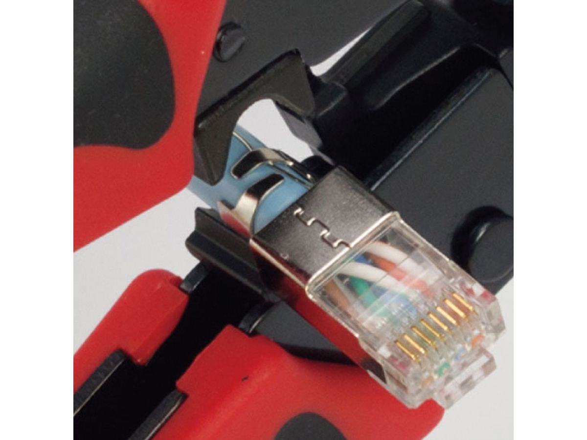 VALUE Crimpzange RJ45 (8P8C) mit/ohne Schirmanschluss