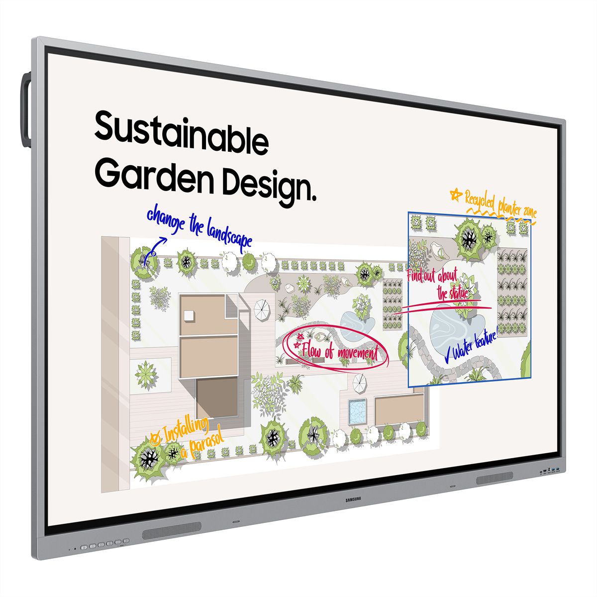 Samsung Interactive Board, WE75FX 75''