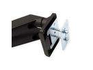 ROLINE LCD-Doppelarm, Tischmontage, Gasfeder, je 5 Gelenke, bis 35 Zoll, bis 2x 15 kg