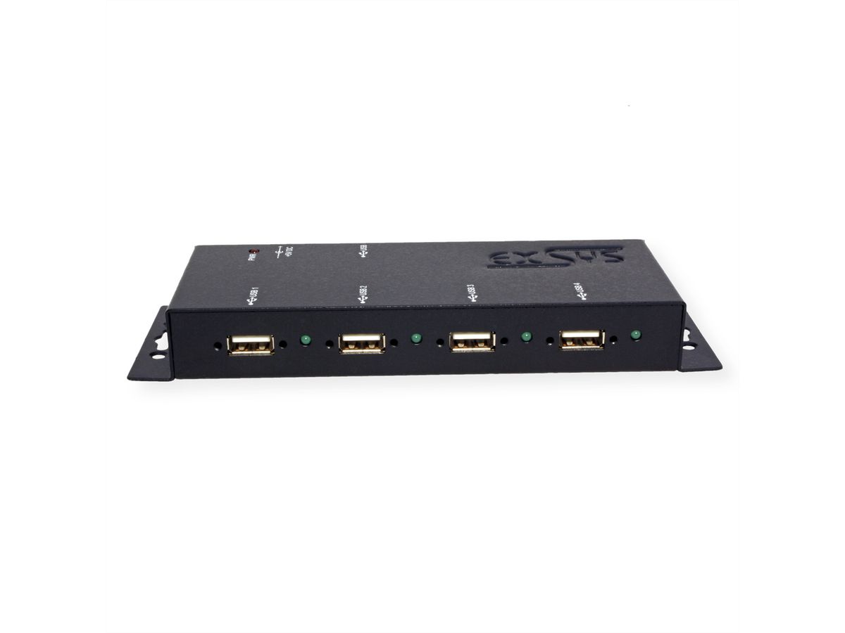 EXSYS EX-1166HMV Hub métal externe USB 2.0 vissable