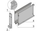 SCHROFF Kit d'unités enfichables PRO, avec capot, non blindé, 3 U, 6 HP, 167 mm