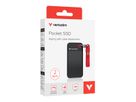 Verbatim Pocket SSD 2TB Black/Red