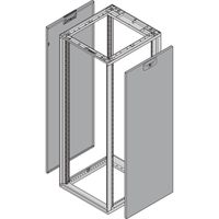 Panneau latéral Novastar SCHROFF pour Slim-Line, RAL 7021, 12 U 500D