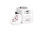 SKROSS Adaptateur de voyage PRO Light USB A/C 45PD World, monde