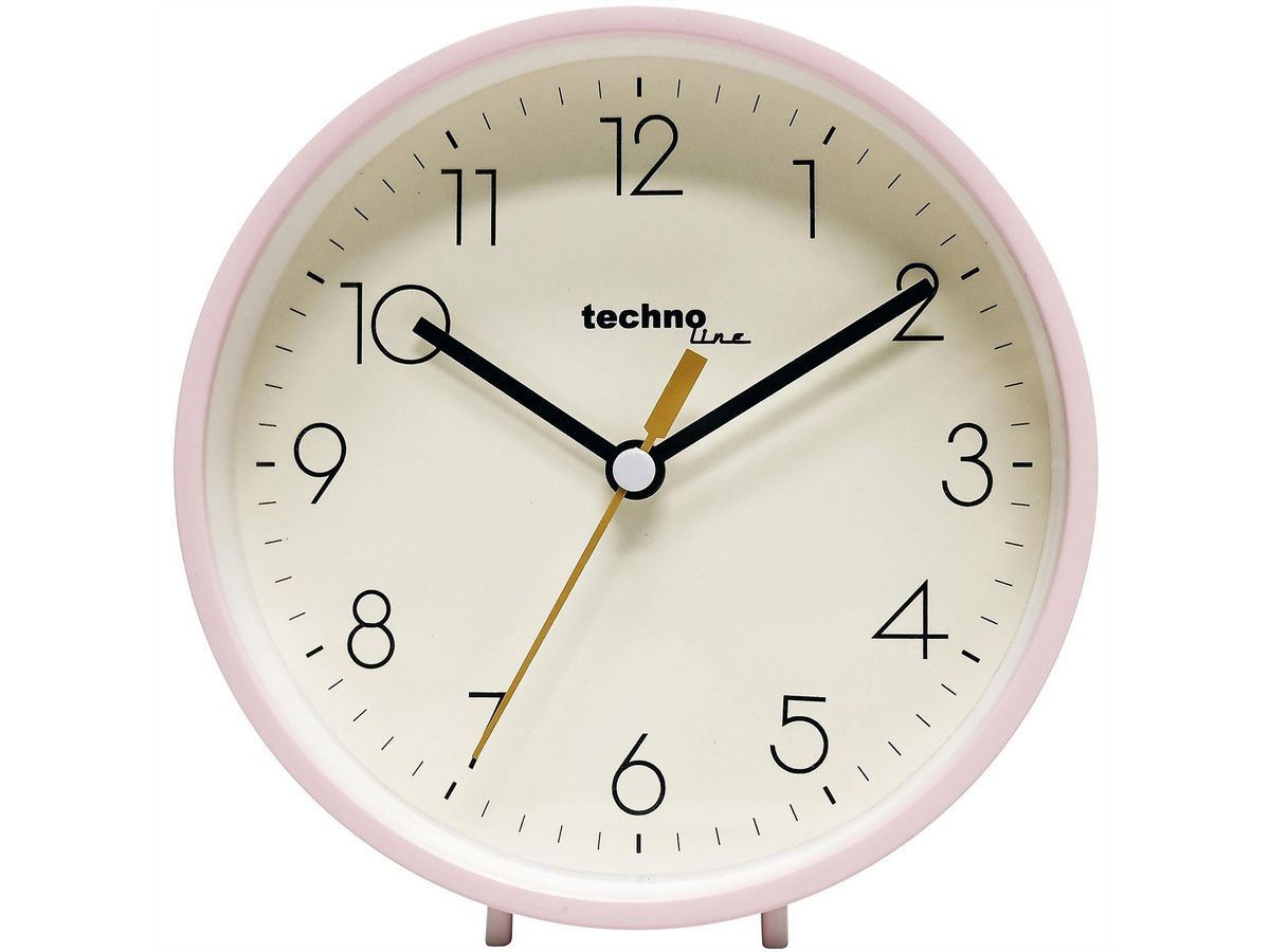 Technoline Wecker analog Modell H rosa