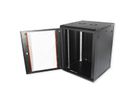 ROLINE 19" Boîtier mural Basic Plus 15U, 600x600 LxP noir
