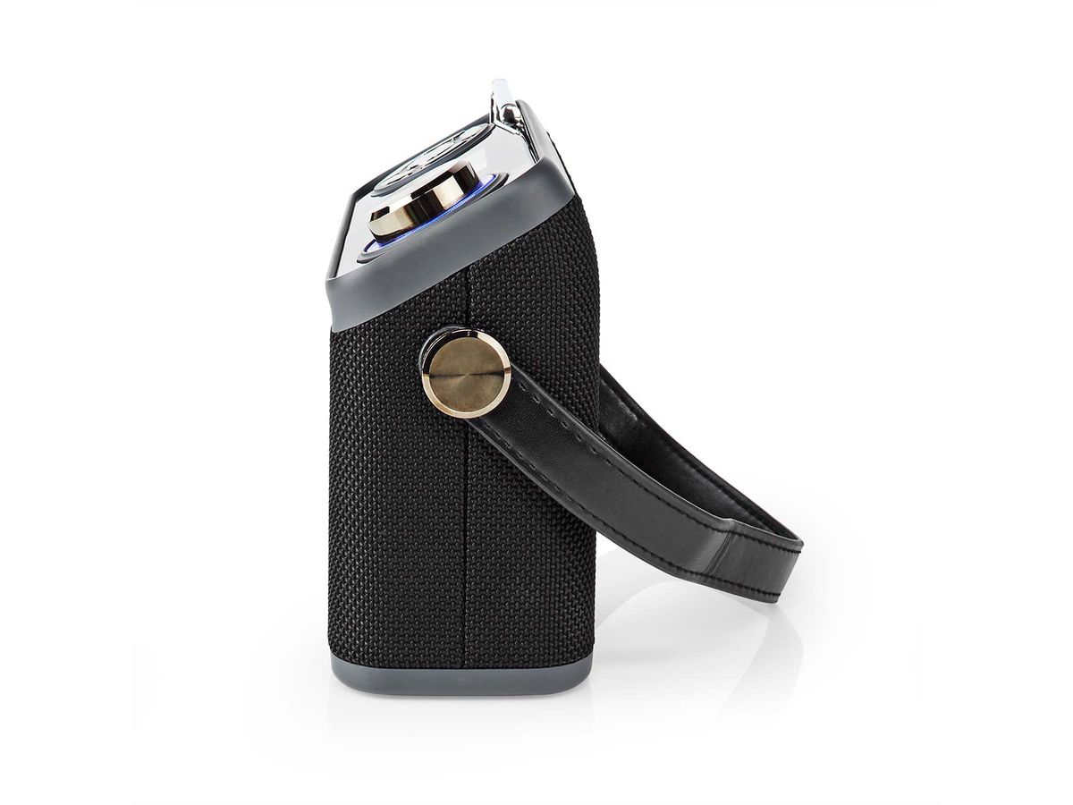 Nedis Notfallradio DAB FM , Tragbares Notfallradio fuer Notfaelle, Camping und Outdoor Anwendungen