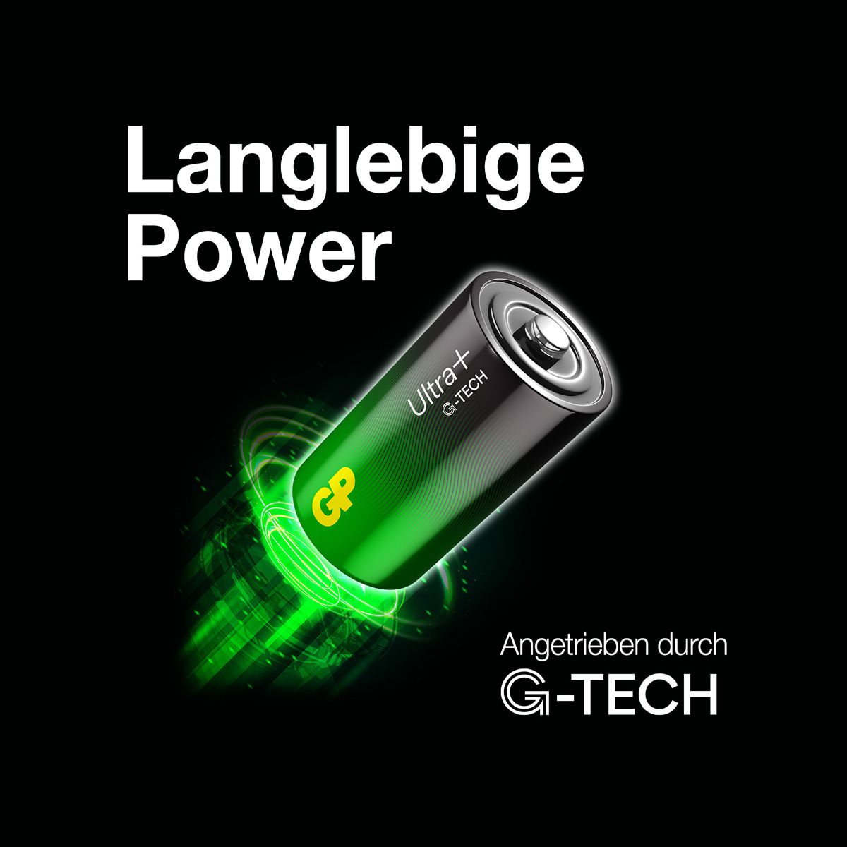 GP Ultra Plus Lithium Knopfzelle CR2032, 10 Stück, 3V Knopfzelle