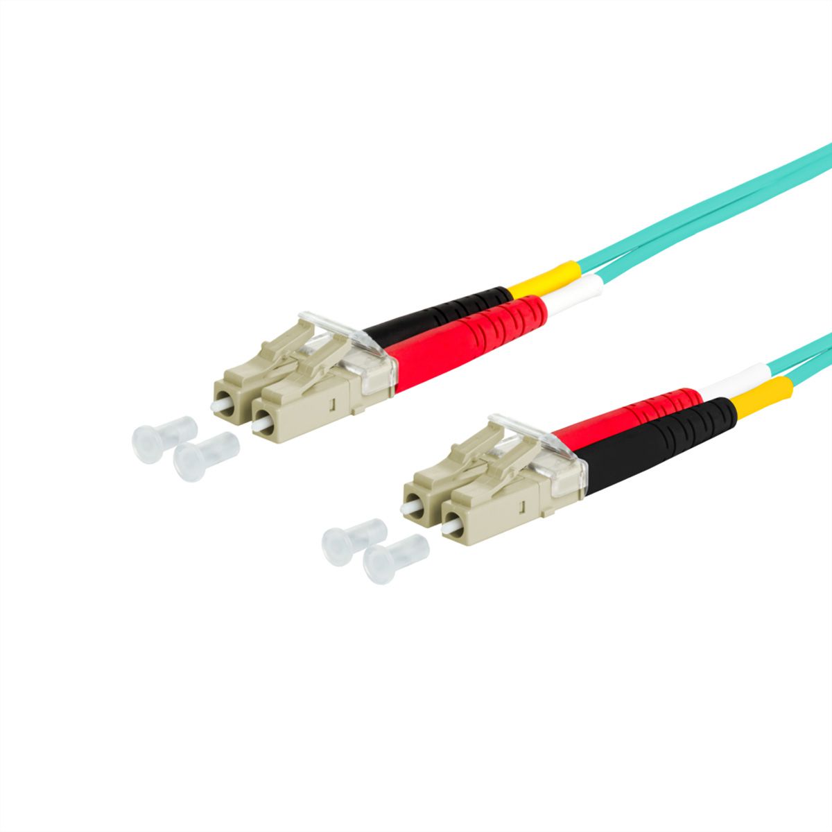 METZ CONNECT OpDAT Patchkabel, LC-D/LC-D OM3, 2 m