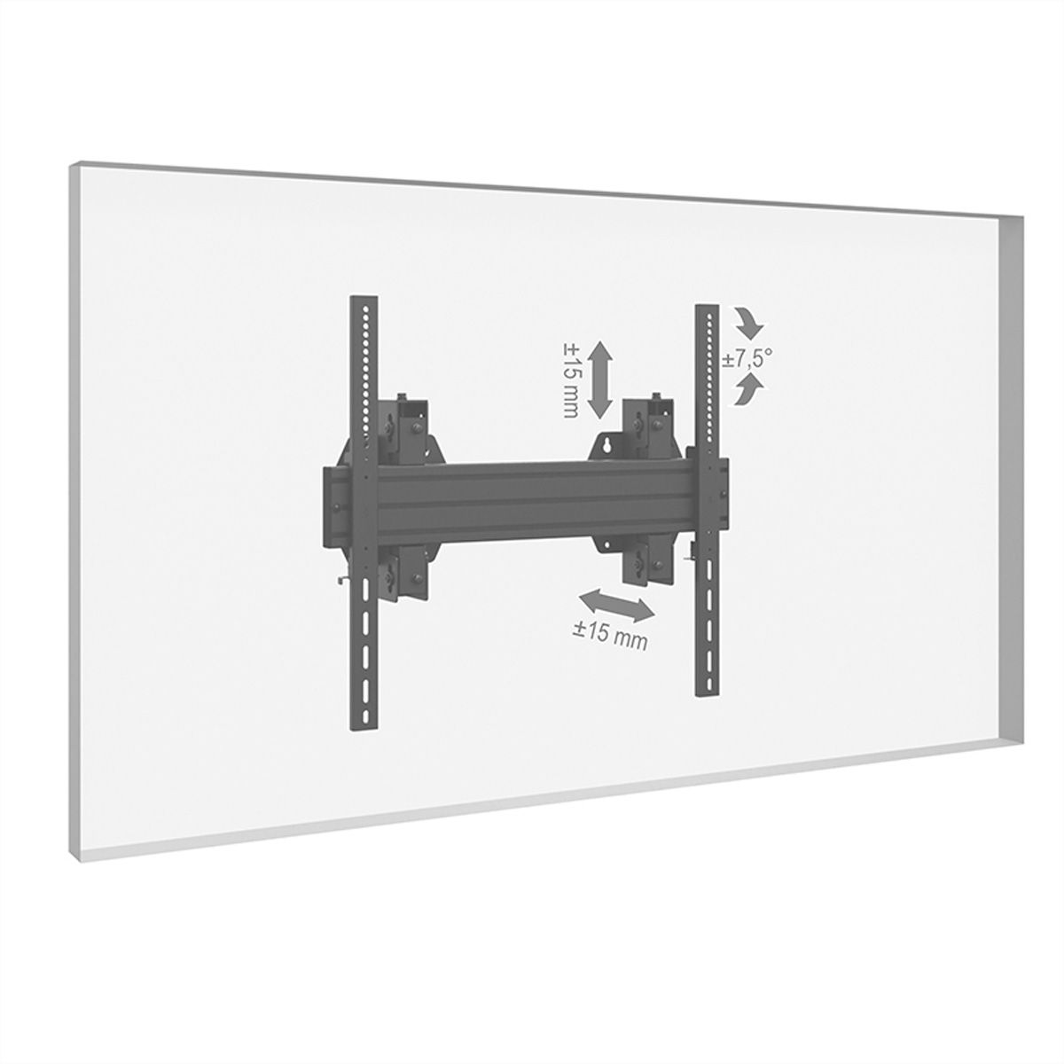 Hagor WH Synchron HD 55-75", VESA max. 600x600, max. 150 kg