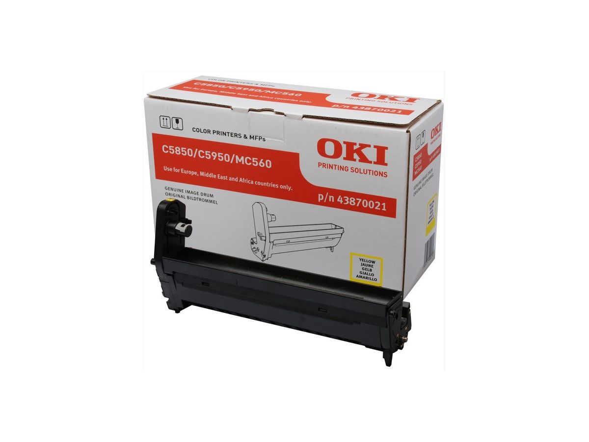 OKI Yellow image drum for C5850/5950 20000pages Jaune