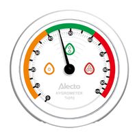 Alecto Hygrometer WS-05WH Weiß, analog