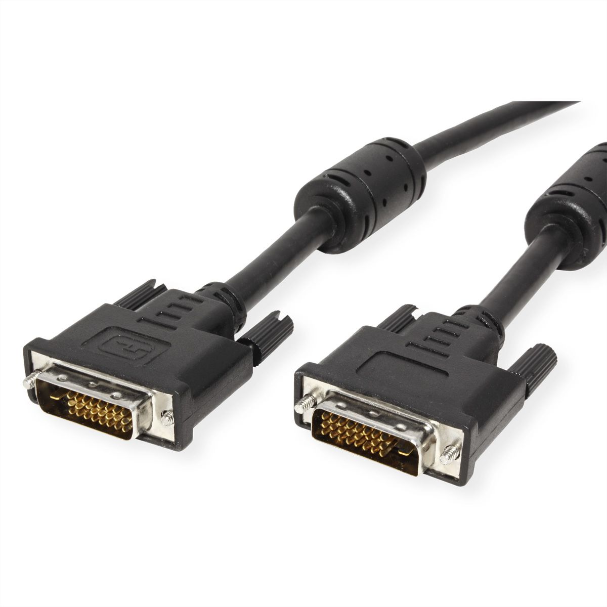 ROLINE Câble DVI pour écran, M-M, (24+1) dual link, 2 m