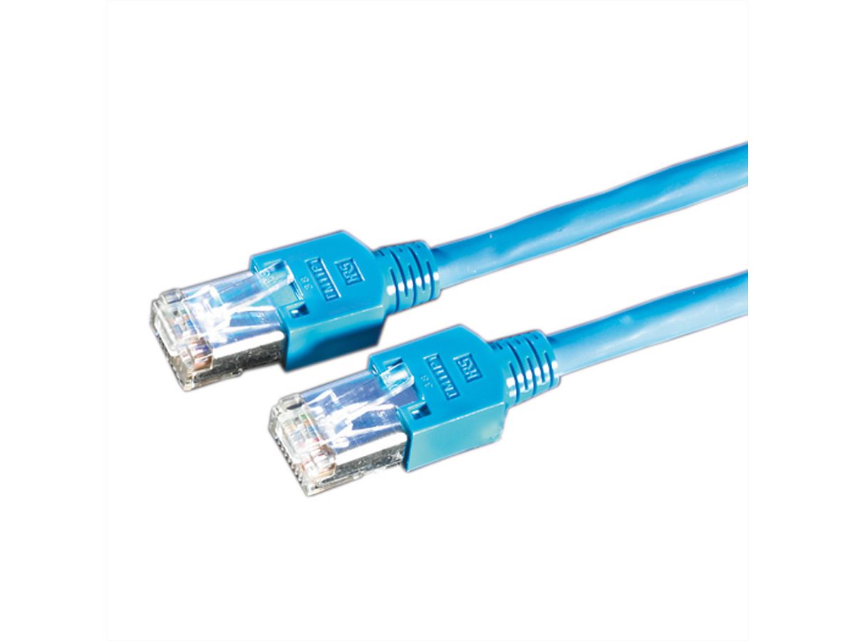 DÄTWYLER Patchkabel Kat.5e (Class D) S/UTP, CU 5502 flex LSOH, Hirose TM11, blau, 10 m