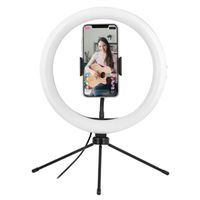 T'nB Influence LED Ring 10 tripode blanc/noir inclus