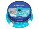 Verbatim CD-R Spindle 700MB 52x Print 25