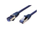 Cordon VALUE Cat.6A (Classe EA) / 10 Gigabit S/FTP, LSOH, bleu, 7 m