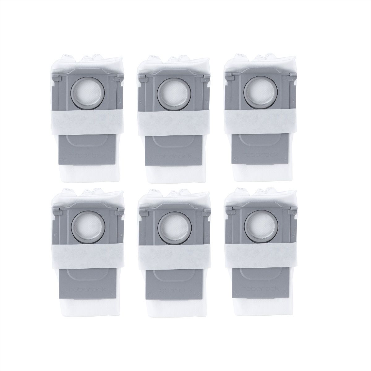 Roborock sac à poussière pack de 6, Q7+, Q7 Max+, Q5+, S7 MaxV Ultra, S7 Pro Ultra, S8 Pro Ultra, S8+, Q8 Max+, Q5 Pro+, S7 Max Ultra, Q5 Max+