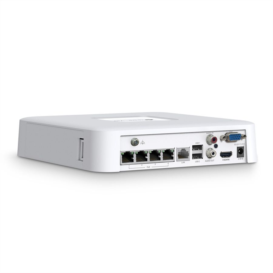 TP-Link NVR1104H-4P NVR Enregistreur vidéo en réseau 4-CH, 4x PoE