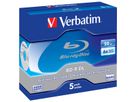 Verbatim BD-R Jewel DL 50GB 6x 5 Pack