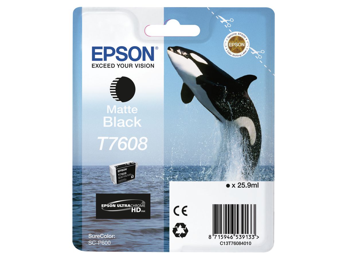 Epson T7608 Noir mat