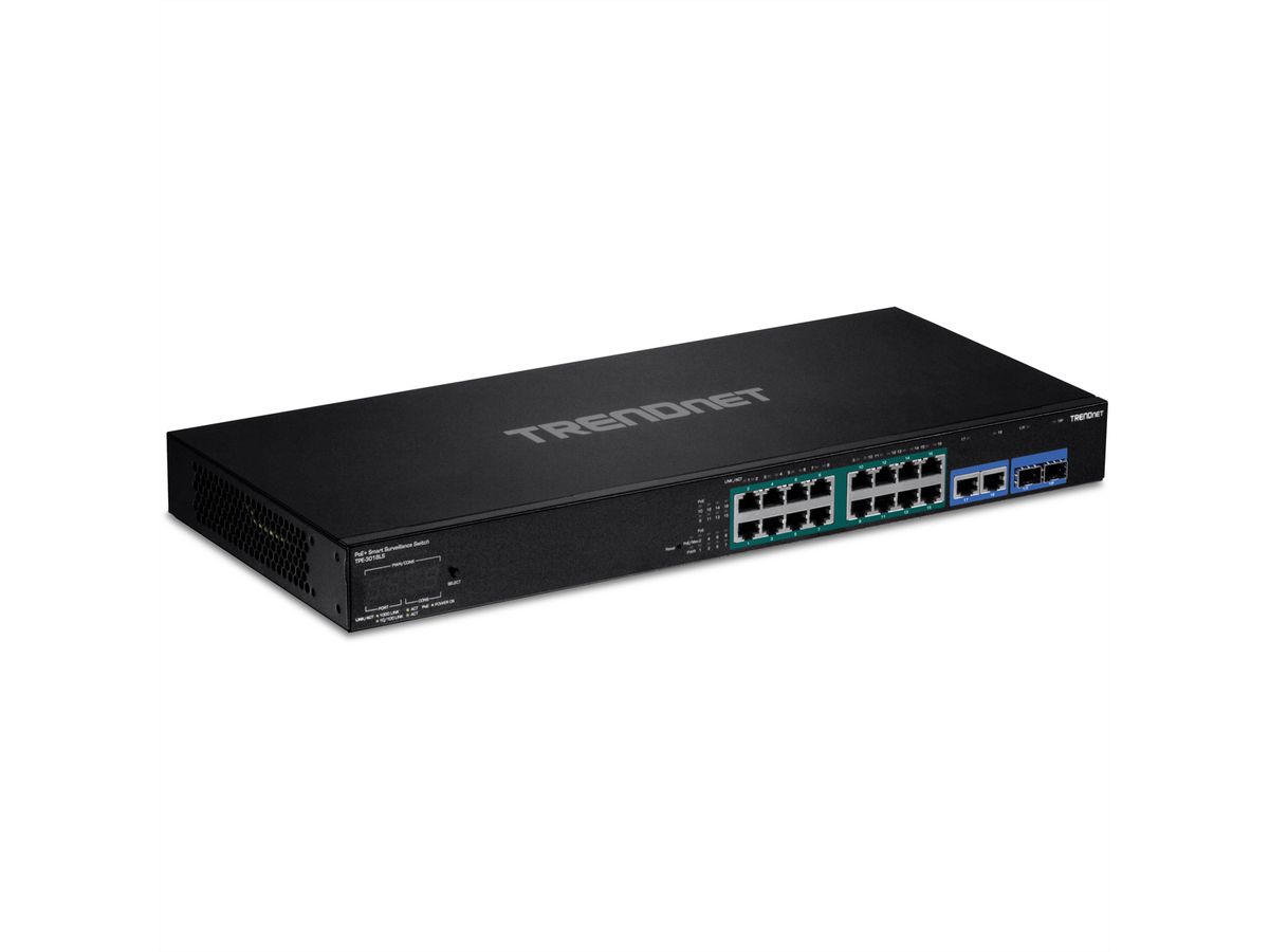 TRENDnet TPE-3018LS Switch 18 ports Gigabit PoE+ Smart Surveillance