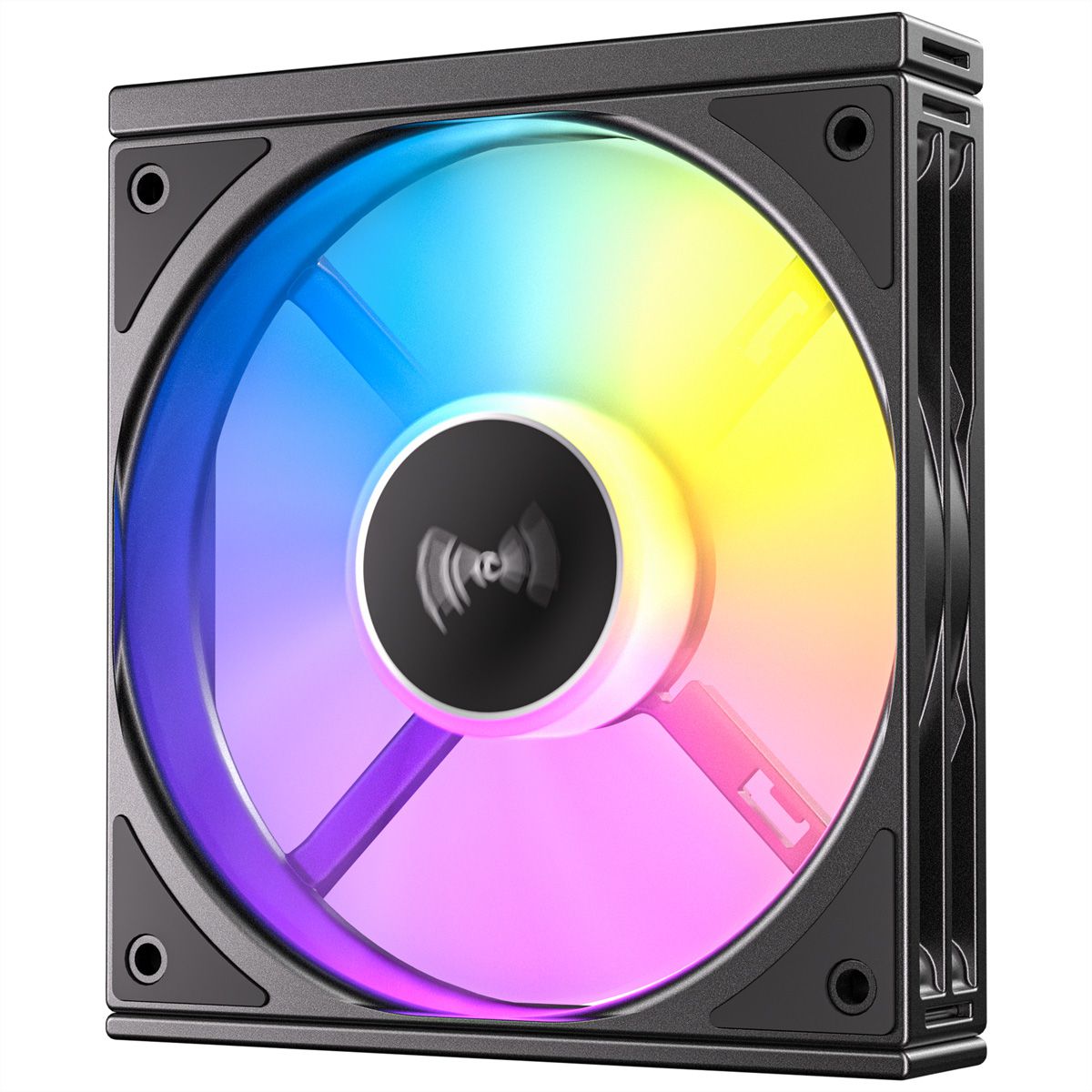 ANTEC C120 ARGB Fan Reverse PC Gehäuselüfter 120mm 3er Pack, schwarz
