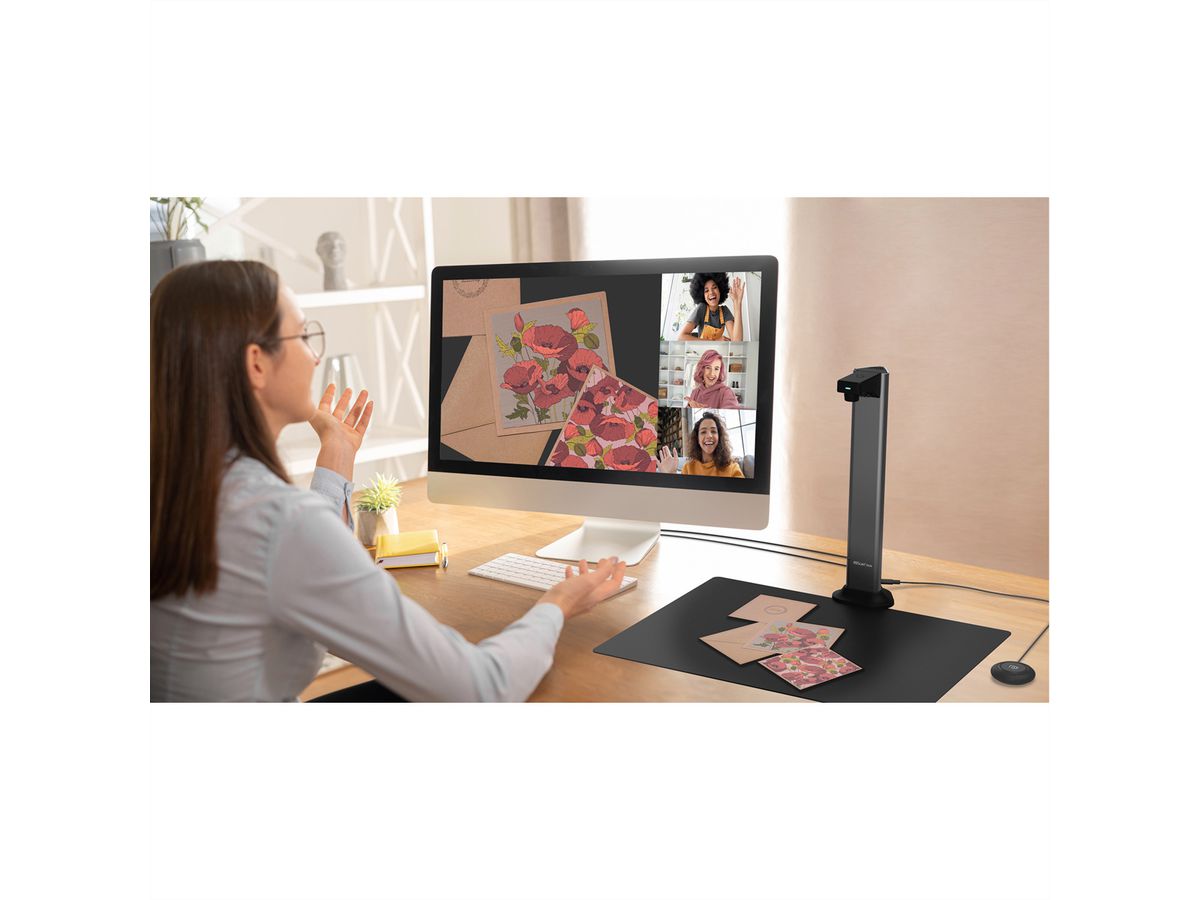 IRIScan Desk 7 Pro A3 Dokumentenscanner, Mobiler Desktop-Kamerascanner