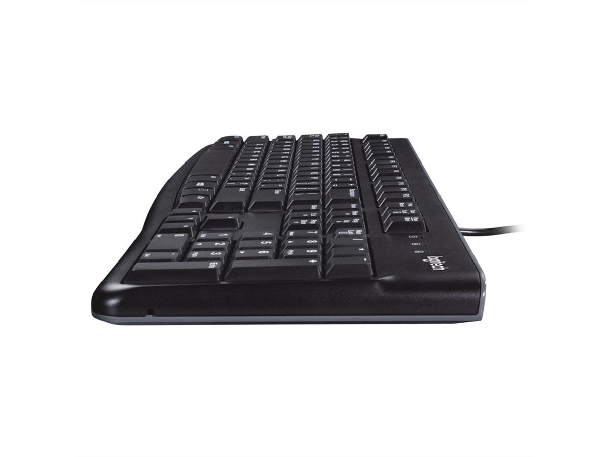 Logitech MK120 Desktop Keyboard m. Kabel USB, quite typing inkl. Optical Mouse