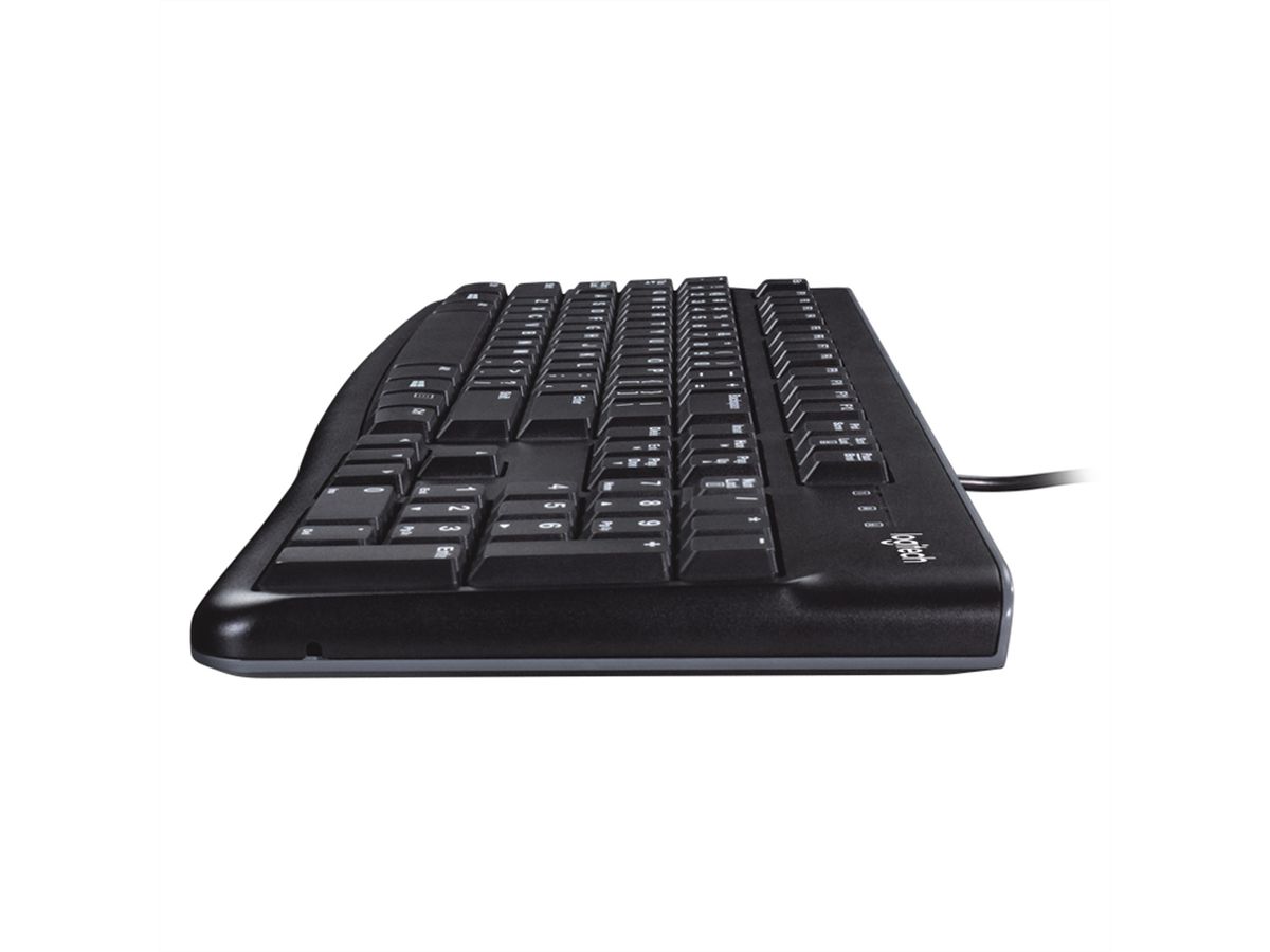 Logitech MK120 Desktop Keyboard m. Kabel USB, quite typing inkl. Optical Mouse