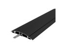 DATAFLEX Addit Kabelschutz, gerade 433, schwarz, 180 cm