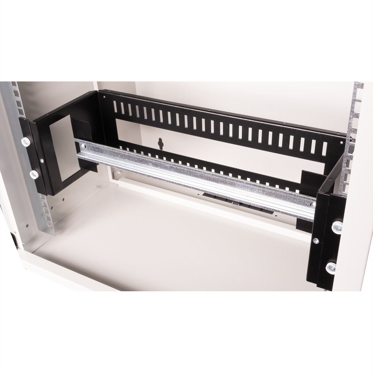 ROLINE 19-Zoll Hutschienenträger 3 HE, 133x482x123 HxBxT